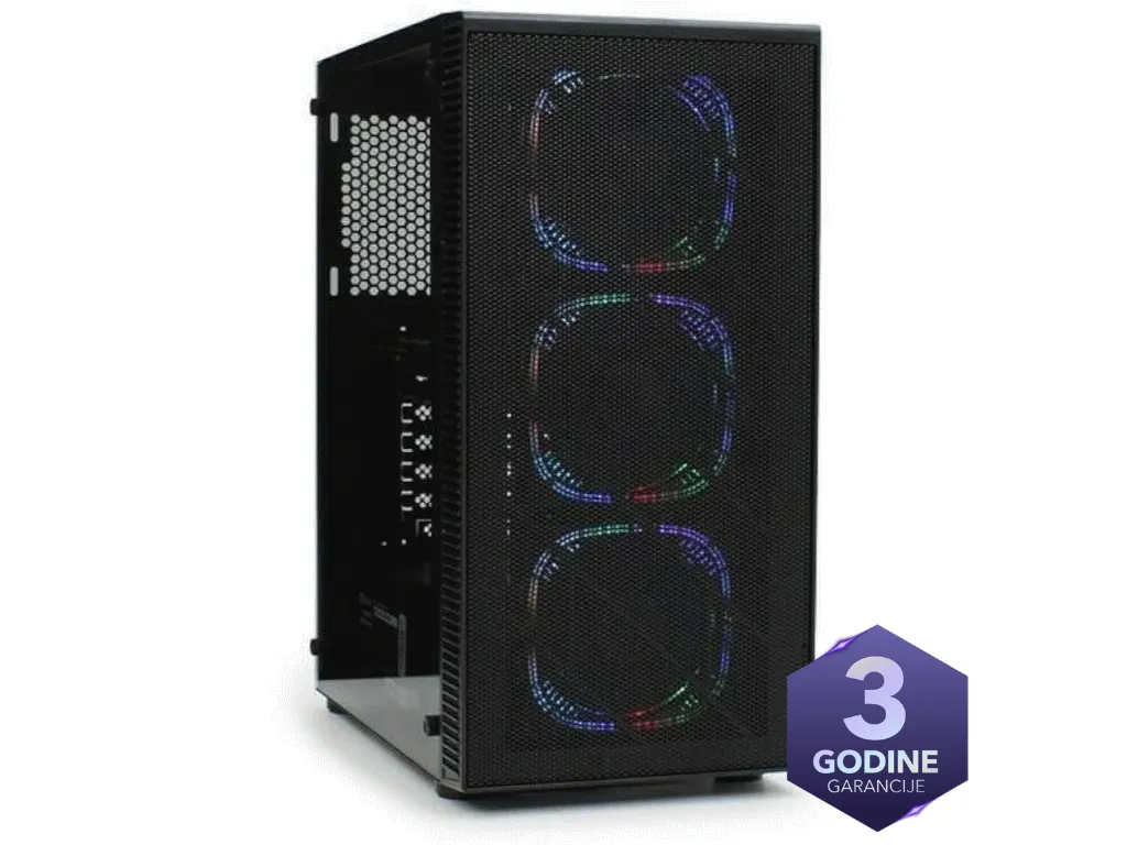 CT Computers Racunar CTPC Advance Ryzen 5-5500/B450/16GB/500GB/RX6600/3Y/škola/igrice/graficki dizajn Slika 1
